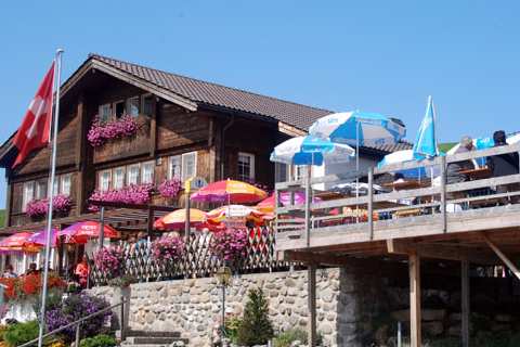 Außenansicht Gasthaus Leimensteig